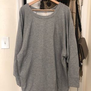 Free People Oversized Sweatshirt
